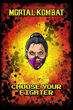 Металлический пин «Mortal Kombat: Mileena»
