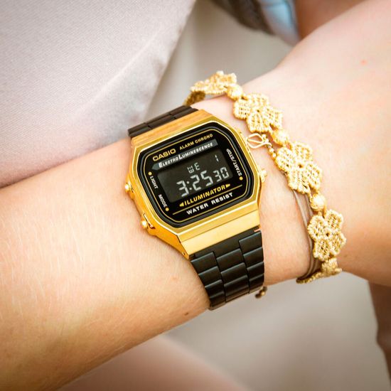 Наручные часы Casio A168WEGB-1B