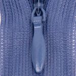 Молния потайная (скрытая) SBS Т3 (3 мм) 1 зам., н/раз., 60 см, S-207, розовый, уп. 50 шт