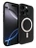 Чехол накладка iPhone 16 Pro Max 6.9" Gurdini Rome Series with Magsafe Black