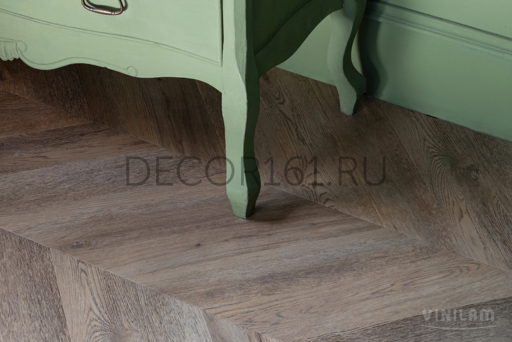 Виниловый ламинат VINILAM Шеврон Шампань RI153616CL4