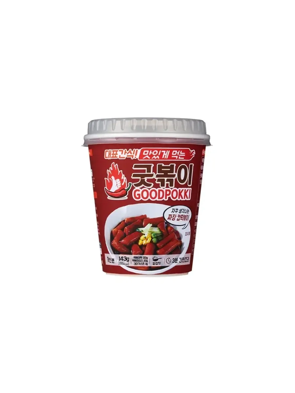 Goodpokki , Topokki. Корейские рисовые палочки Токпокки -Tteokbokki быстрого приготовления