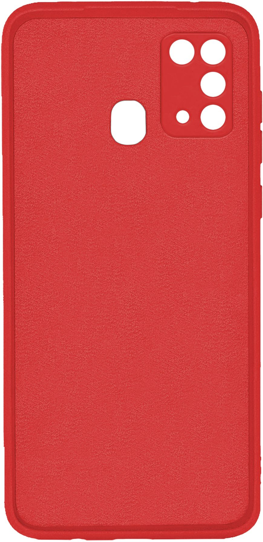 Мягкий Soft Touch чехол из силикона для SAMSUNG M31 (не M31s) с бархатной подкладкой