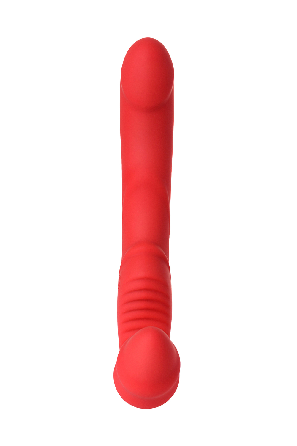 Безремневой страпон Toyfa Black&Red красный 35 см