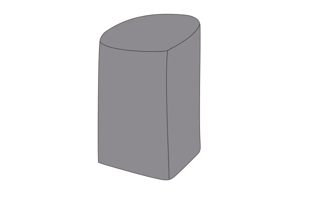 Защитный чехол на два стула 68×68×83 см, цвет серый