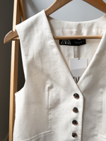 Новый жилет Zara со льном, М