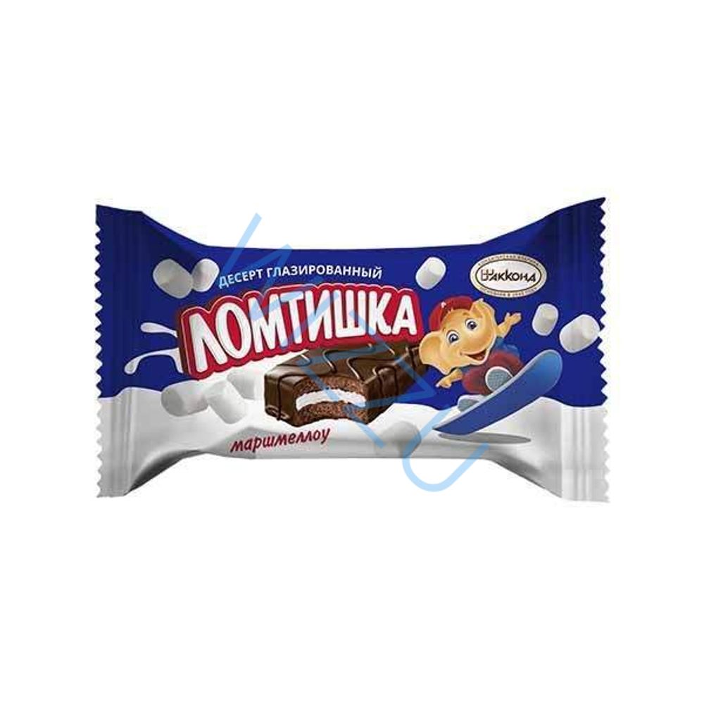 Десерт глазированный Ломтишка Акконд Маршмеллоу, весовой