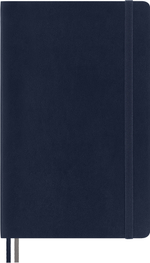 Блокнот Moleskine Classic Soft Expended (QP616EXPB20) Large 130х210мм 400стр. линейка мягкая обложка синий сапфир