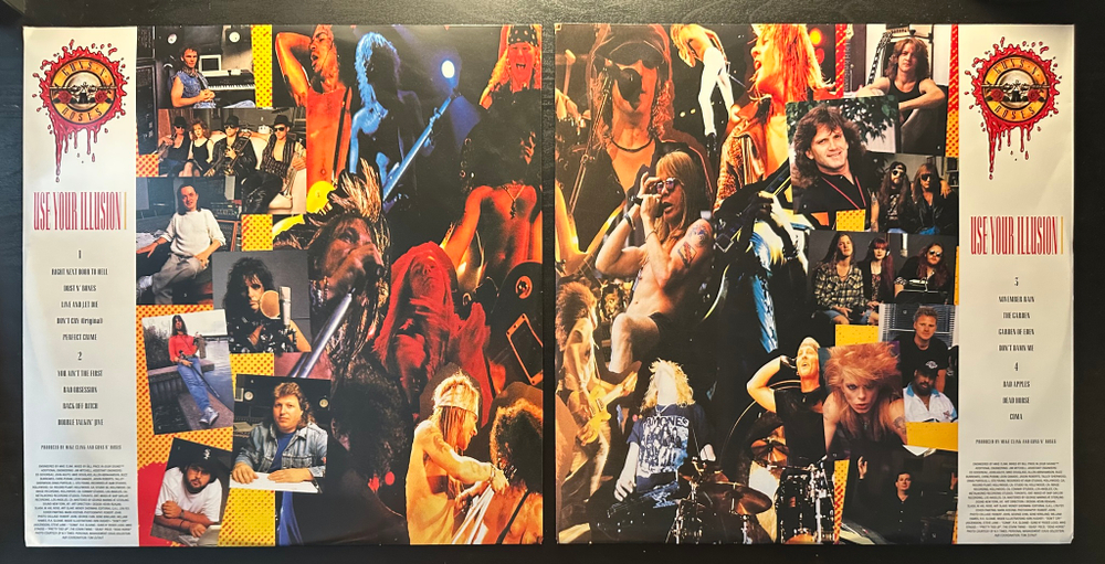 Guns N' Roses - Use Your Illusion I 2LP (Европа 2008г.)