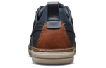 Skechers Casual Leather Shoes Men"s Low top Blue