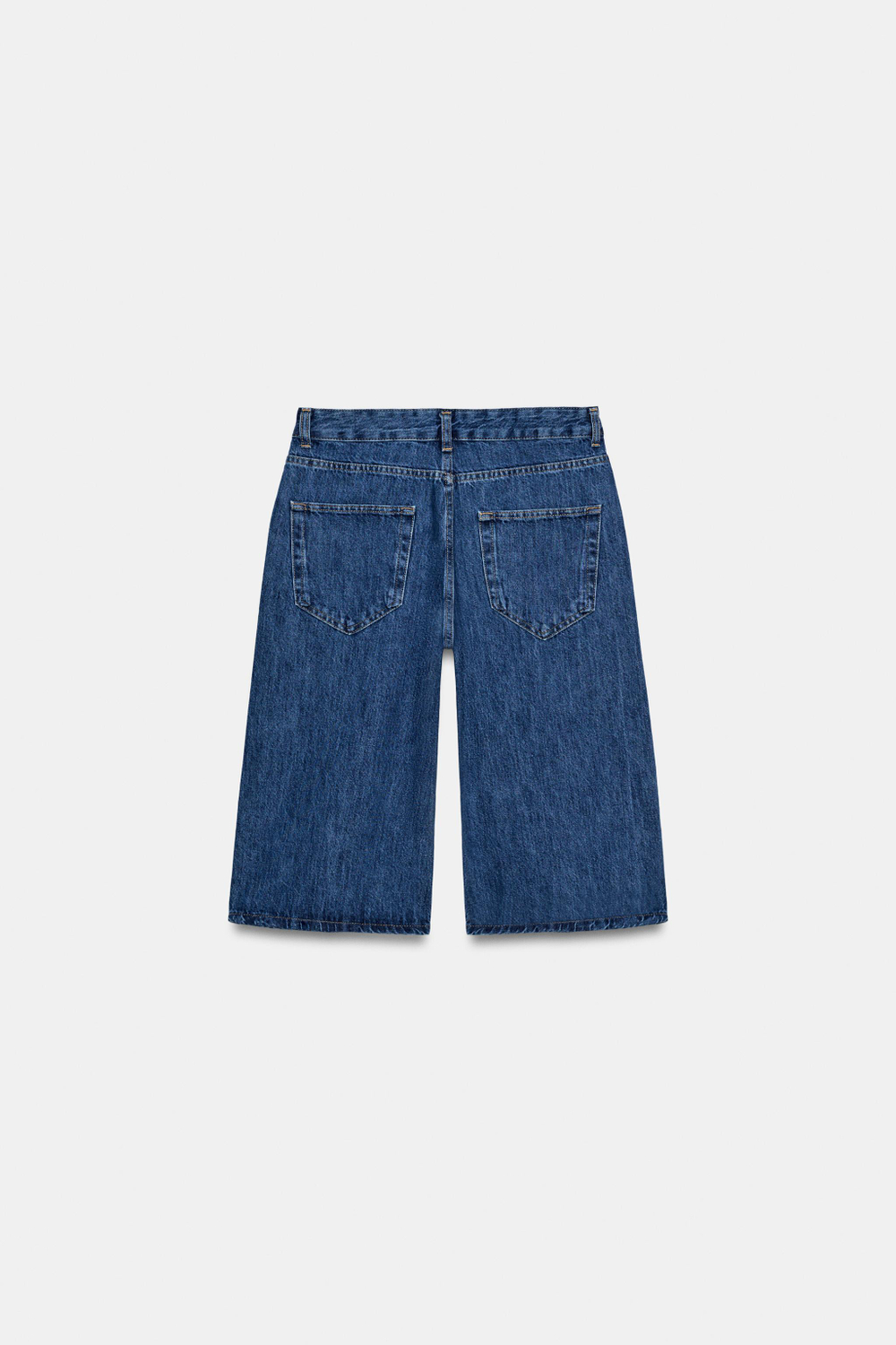 ДЖИНСОВЫЕ ШОРТЫ СО СРЕДНЕЙ ПОСАДКОЙ — ZW COLLECTION — ZARA