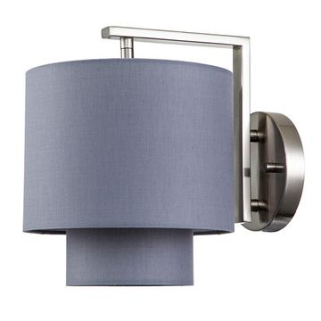 Бра 1*E27 V000355 13020/1W Nickel никель Nebbia Indigo