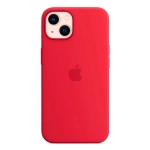 Силиконовый чехол с поддержкой MagSafe Apple Silicone Case для iPhone 13 mini, Red (Красный)