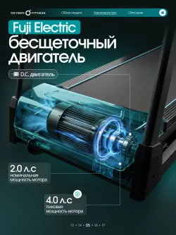 Беговая дорожка OXYGEN FITNESS HASSIUM