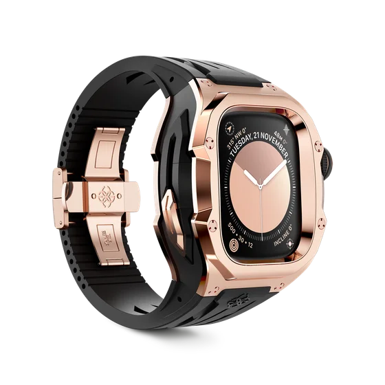 Корпус для Apple Watch Ultra RSTIII49 - Розовое золото/Сталь