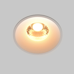 Встраиваемый светодиодный светильник Maytoni Round DL058-12W2.7K-W