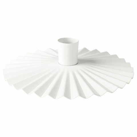 Подсвечник IKEA VINTERFINT (ВИНТЕРФИНТ), Белый, Металл, 4 см