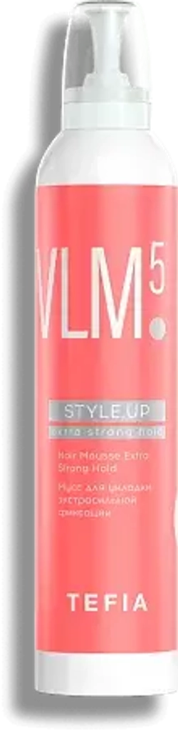 Мусс для укладки экстрасильной фиксации Tefia MY Style.Up Hair Mousse Extra Strong Hold, 300 мл