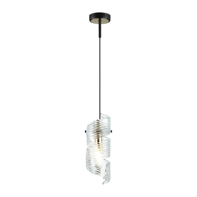 5439/1 MODERN ODL_EX25 071 черный/золото/металл/стекло Подвес/бра E14 1*40W FUSILLI