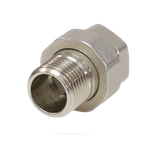 Соединитель латунь никель американка Ду 20 (3/4") прямой ВР/НР VALFEX VF.340.N.034