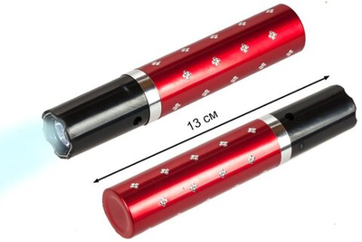 Мини отпугиватель собак 1202 TYPE Self-Defensive FlashLight + фонарик