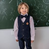 Жилет из джинскота "Джинс"