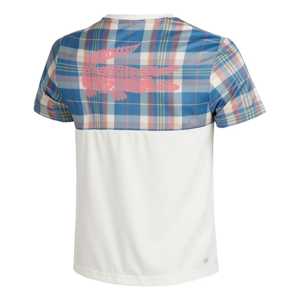Мужское теннисное поло Lacoste T-Shirt Men - Multicoloured, Blue