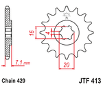 Звезда JTF413.15
