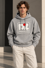 Хлопковая толстовка Dsquared2, S