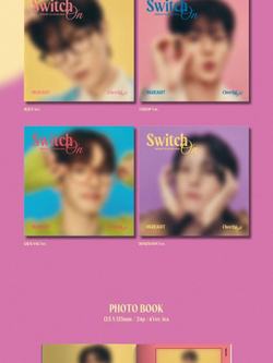 Альбом HIGHLIGHT - SWITCH ON 5th Mini Album DIGIPACK RANDOM Version
