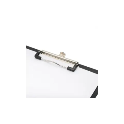 Планшет с крышкой А-4 PVC Lamark, корешок 10мм, черный 627