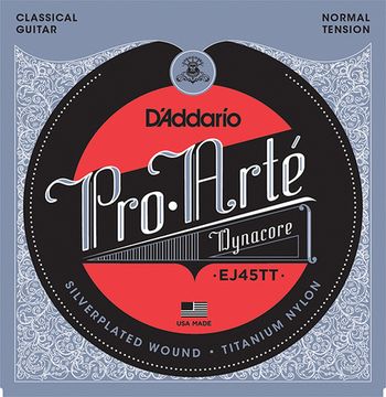 Струны для классической гитары D'ADDARIO EJ45 TT