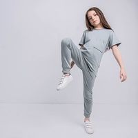 Легинсы со спущенным шагом "Жемчуг" подростковые