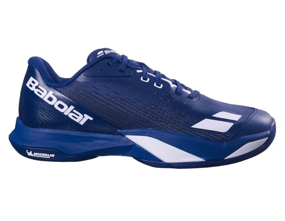 Теннисные кроссовки Babolat Jet Mach 4 All Court - dark blue/white