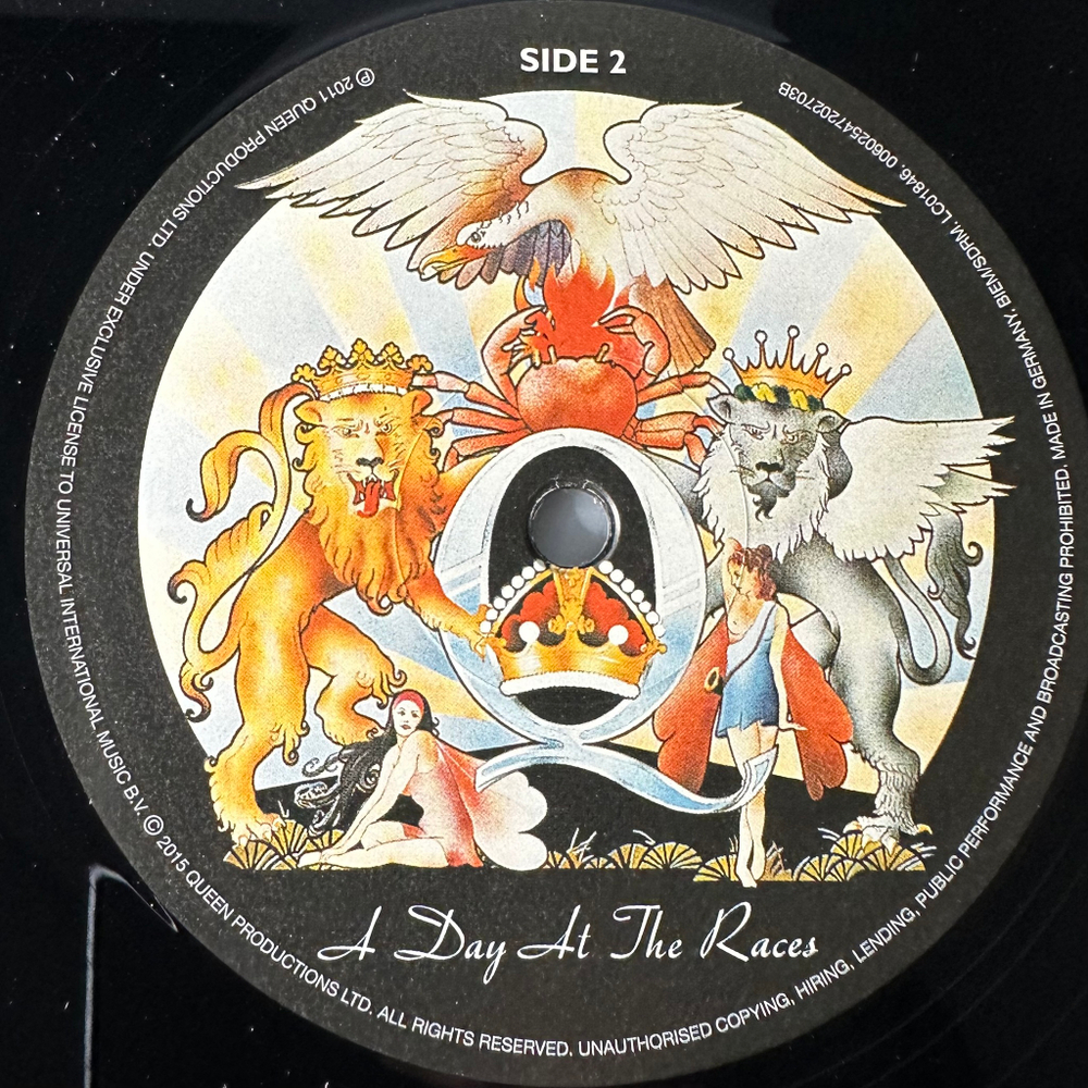 Queen – A Day At The Races (Европа 2015г.)