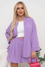 Костюм с шортами (нежная сирень) К11-86 Nikol (Акция)