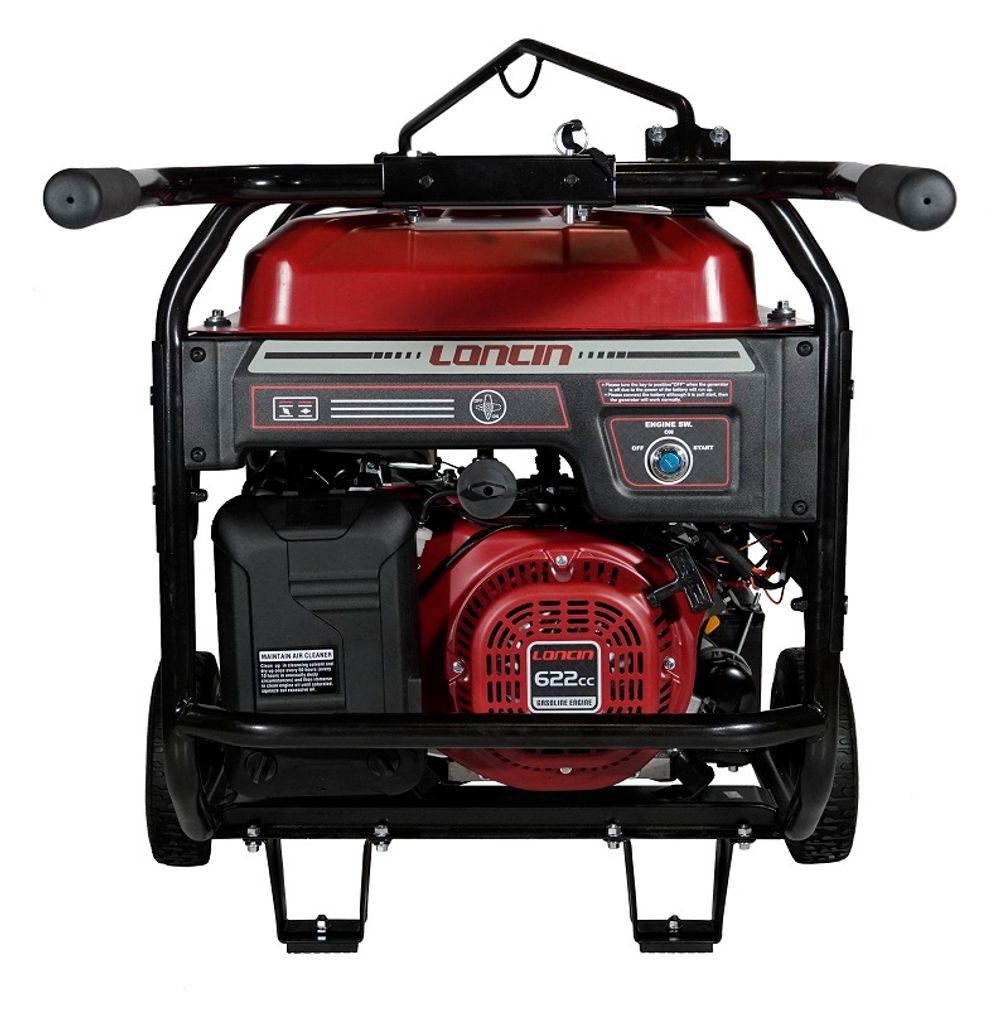 Генератор бензиновый Loncin LC13000S - [9 кВт / 380V] трехфазный