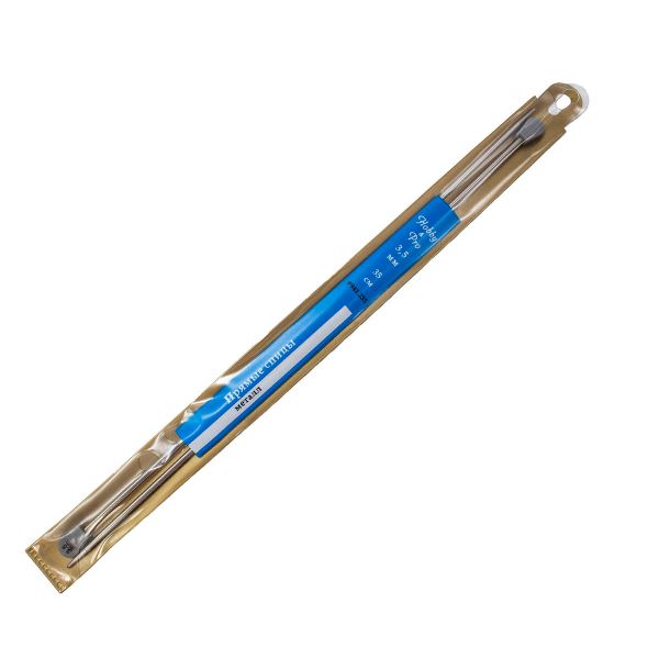 Спицы прямые Hobby&Pro ⌀3,5 мм, 35 см, металл, 941235