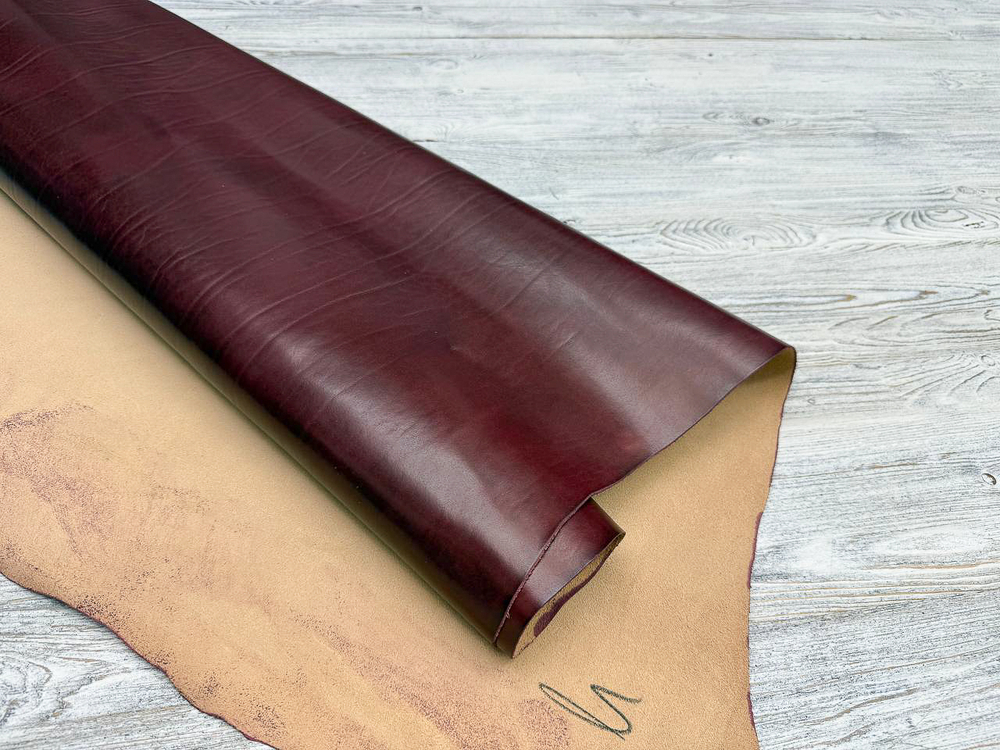 Бордовая кожа Nike Saphir Bordeaux