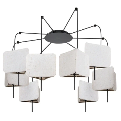 Подвесная люстра Arte Lamp TRIXIE A7084SP-8BK, 8хE14