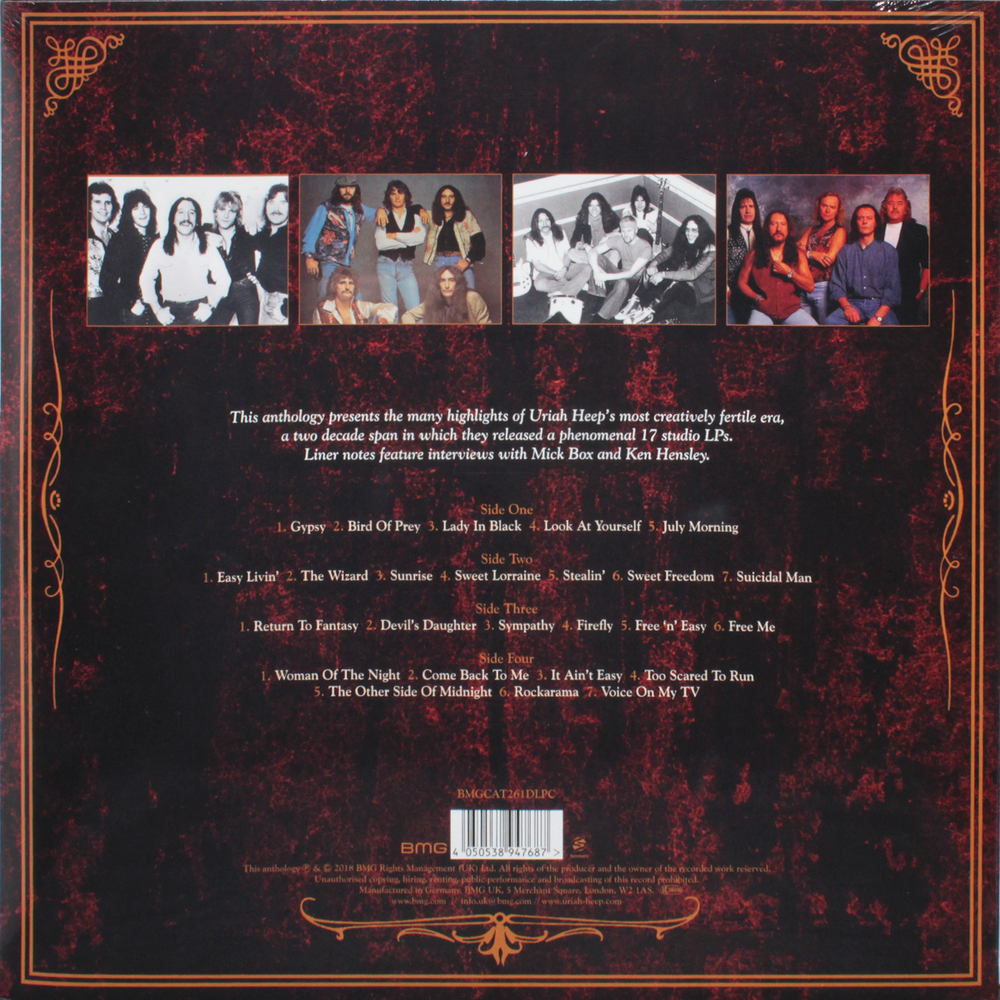 Uriah Heep / Your Turn To Remember - The Definitive Anthology 1970-1990 (Coloured Vinyl)(2LP)
