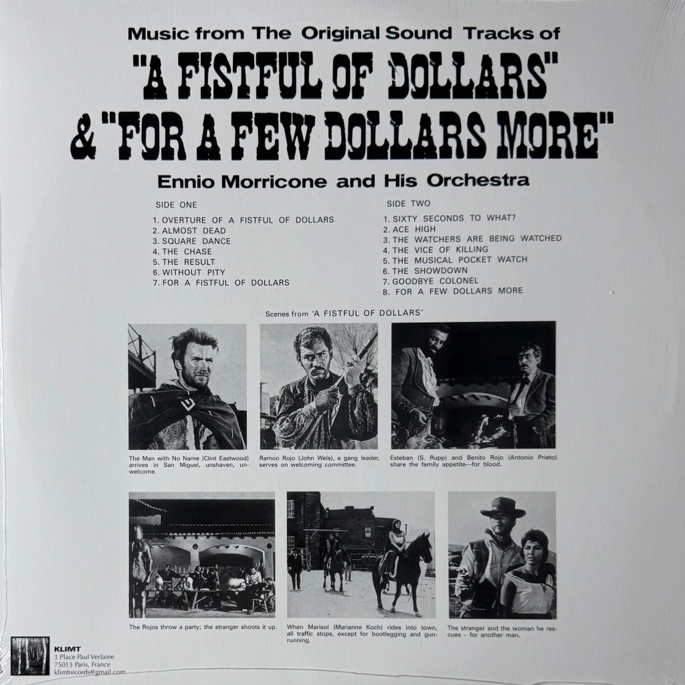 Ennio Morricone - A Fistful of Dollars / For a Few Dollars More (Италия 2021г.) Red