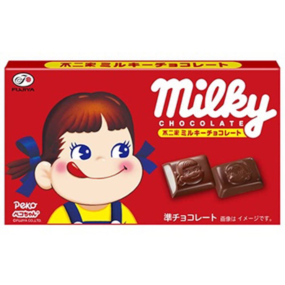 Шоколад молочный Milky Fujiya, 41 г