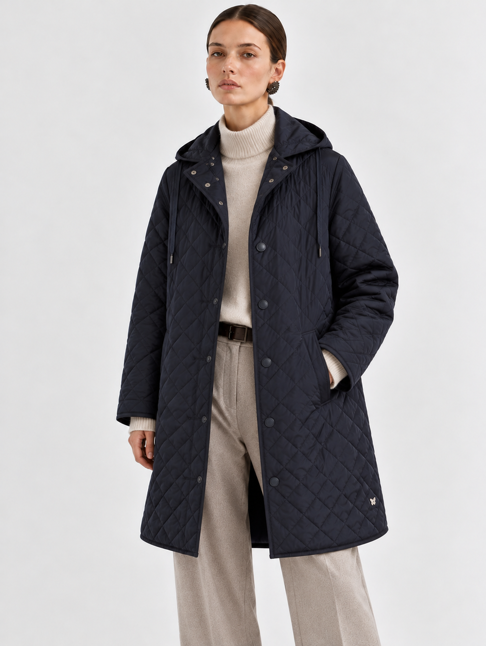 Стеганое пальто Weekend MaxMara, XS