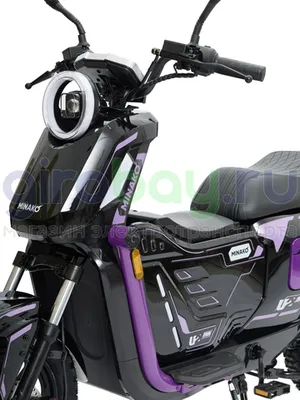Электроскутер MINAKO U2 PRO 1500W (60V/45Ah) - Пурпурный фото №5