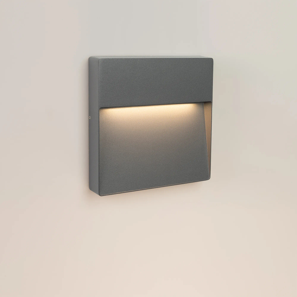 Светильник LGD-TRACE-S215x215-8W Warm3000 (GR, 60 deg, 230V) (Arlight, IP65 Металл, 3 года) 029958