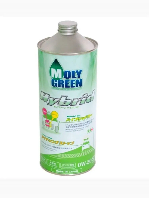 Масло моторное синтетическое MOLY GREEN Hybrid 0W20 SP 1л