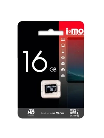 Карта памяти IM16GBSD-00 microSDHC 16 ГБ