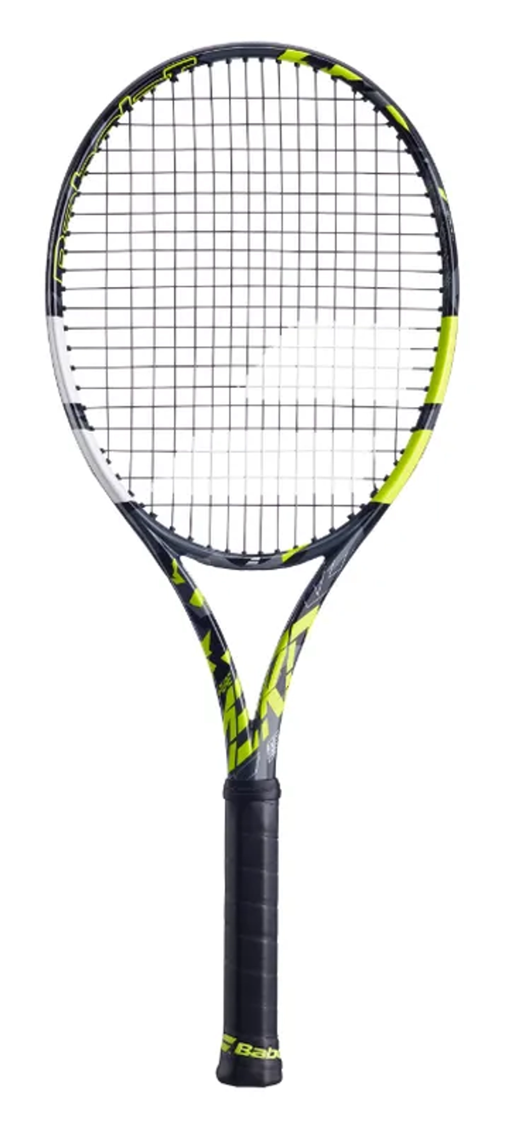 Теннисная ракетка Babolat Pure Aero 98 - grey/yellow/white + Струны