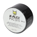 Лента ПВХ PVC AT 070 38мм х 25м черная самоклеящаяся K-flex 850CG020001